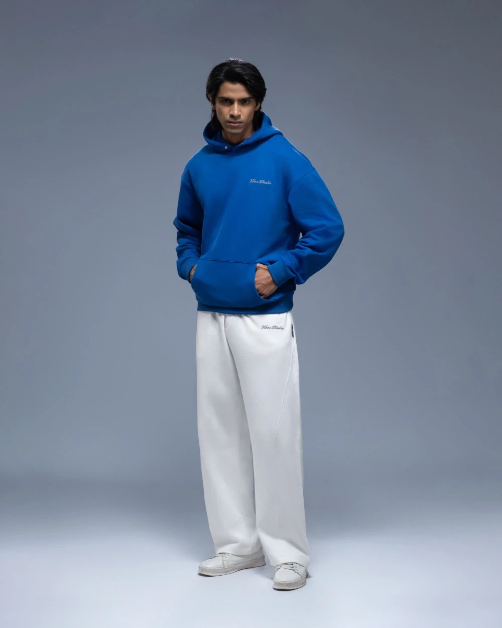 Vibes Signature Royal Blue Hoodie