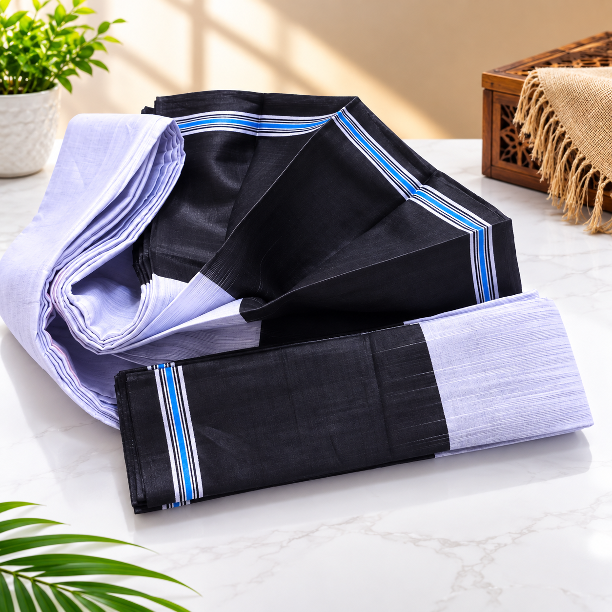 Samaruchi Premium White Lungi
